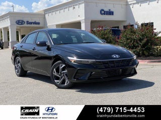 2025 Hyundai ELANTRA Hybrid with Abyss Black Exterior