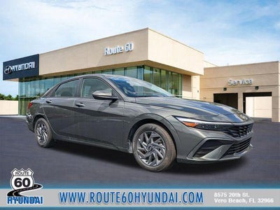2025 Hyundai Elantra Hybrid Blue 4DR Sedan