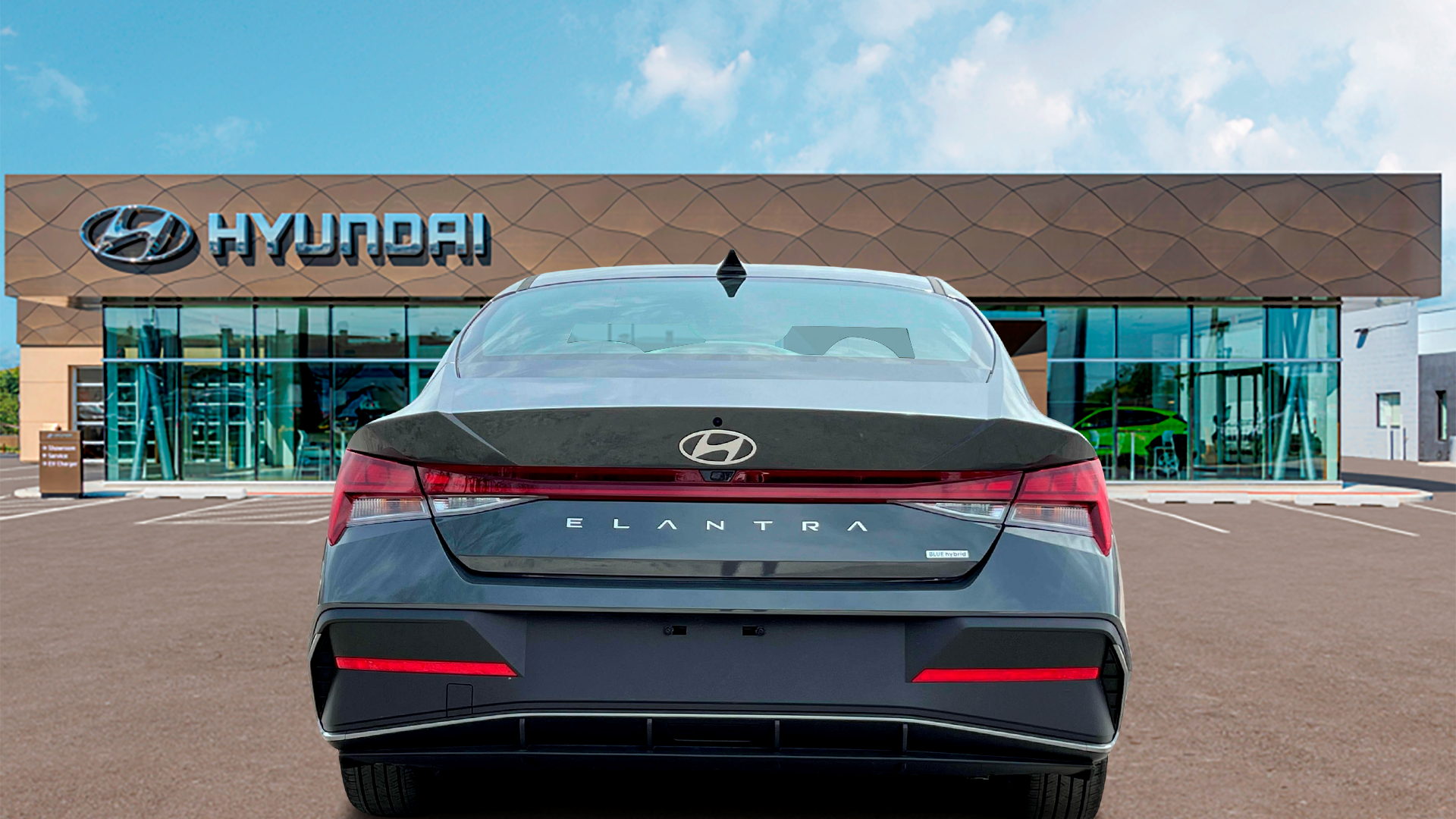 2025 Hyundai ELANTRA Hybrid Blue