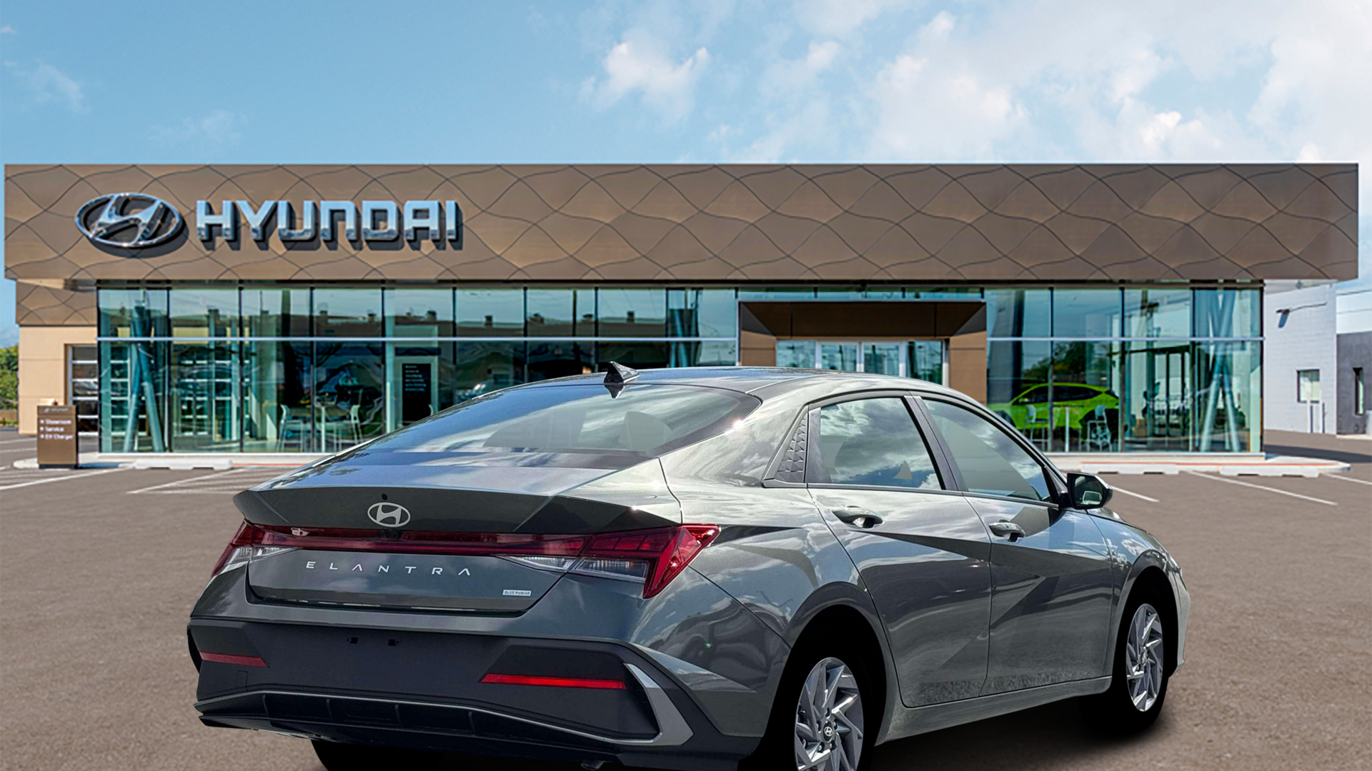 2026 Hyundai ELANTRA Hybrid Blue