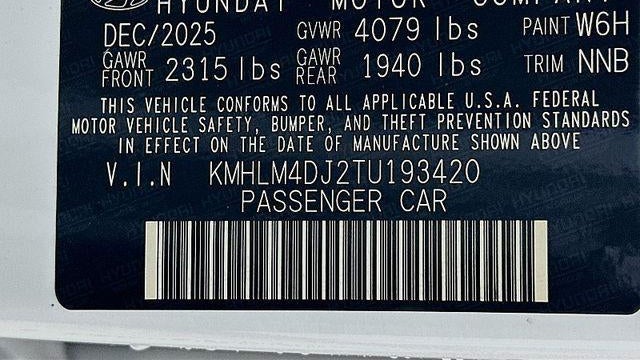 2026 Hyundai ELANTRA Hybrid SEL Sport