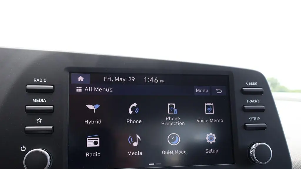 2026 Hyundai ELANTRA Hybrid Blue
