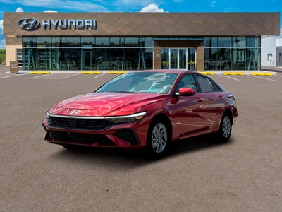 Photo of a 2024 Hyundai Elantra Hybrid Blue 4DR Sedan for sale
