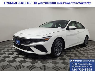 2025 Hyundai Elantra Hybrid Blue 4DR Sedan