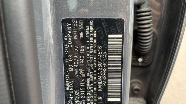 2025 Hyundai ELANTRA Hybrid SEL Sport