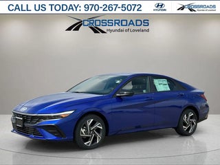 2025 Hyundai ELANTRA Hybrid with Intense Blue Exterior