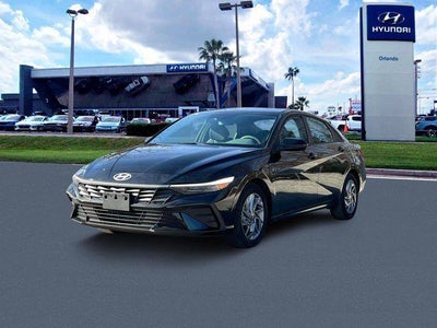 2025 Hyundai Elantra Hybrid Blue 4DR Sedan