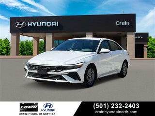 2025 Hyundai ELANTRA Hybrid with Serenity White Exterior