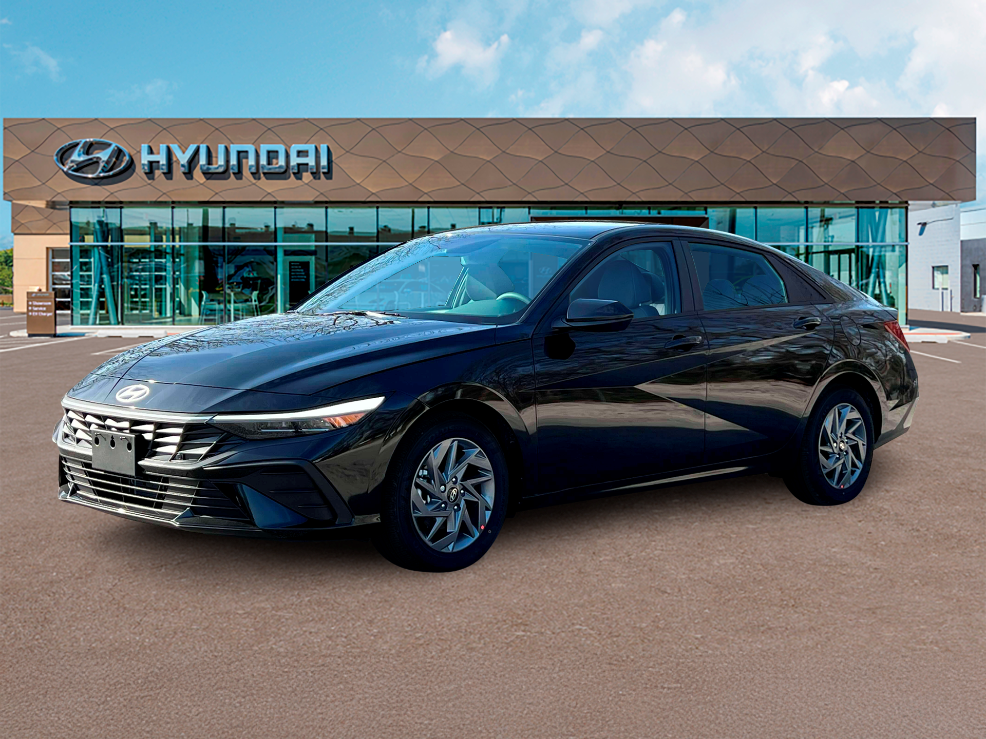 2025 Hyundai ELANTRA Hybrid Blue — photo 1 of 12