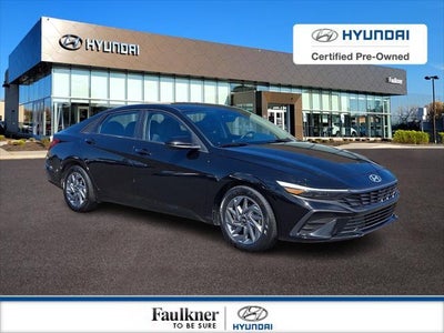 2025 Hyundai Elantra Hybrid Blue 4DR Sedan