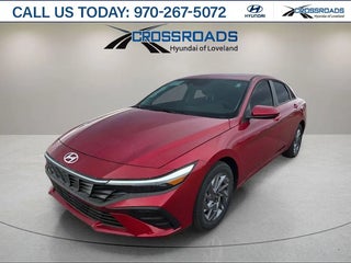 2025 Hyundai ELANTRA Hybrid with Ultimate Red Exterior