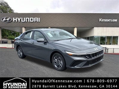 2025 Hyundai Elantra Hybrid Blue 4DR Sedan