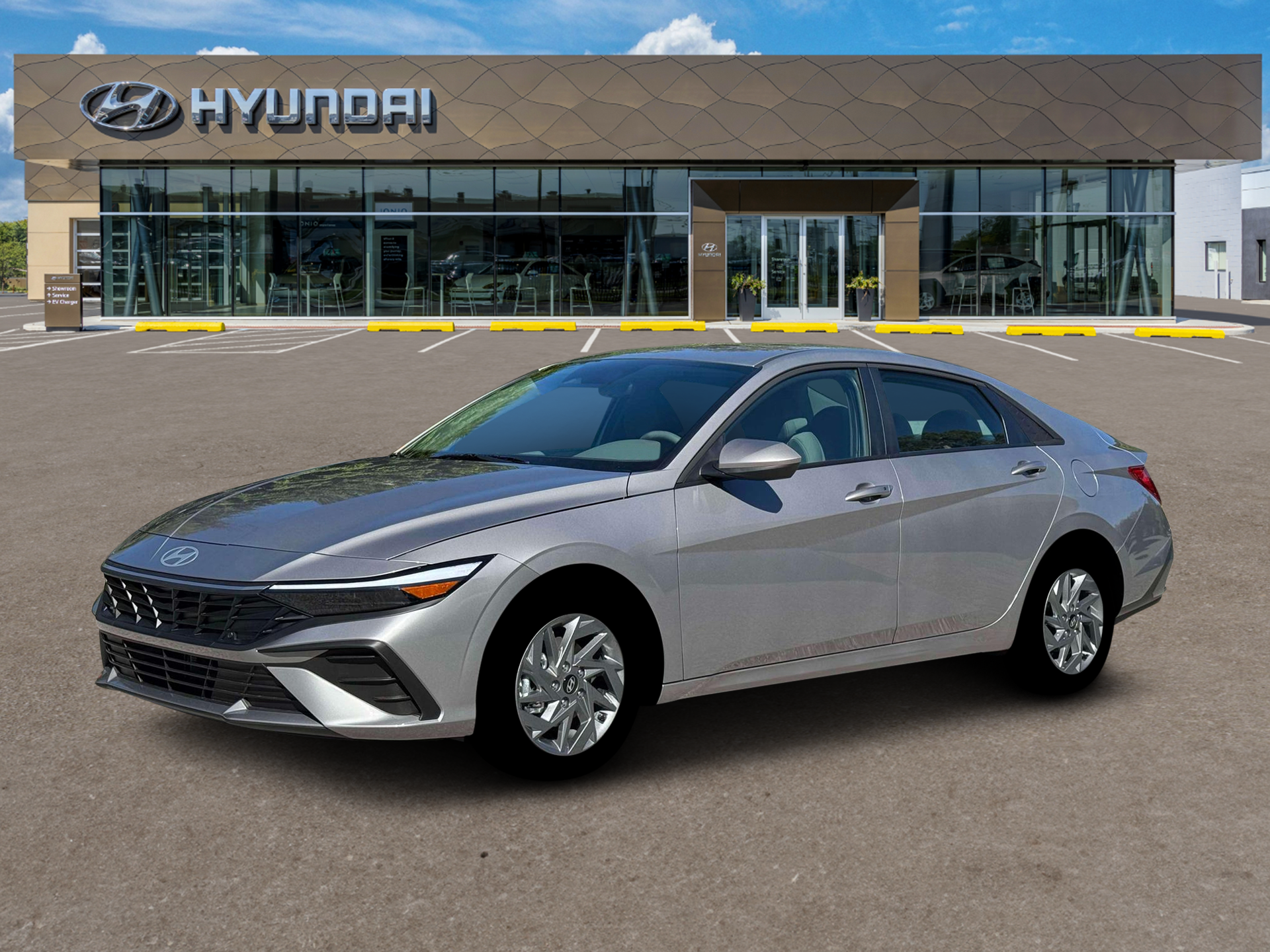2026 Hyundai ELANTRA Hybrid Blue — photo 1 of 12