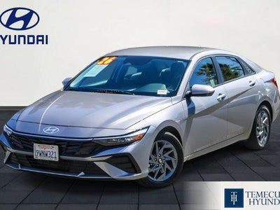 2026 Hyundai Elantra Hybrid Blue 4DR Sedan