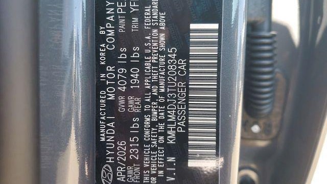 2026 Hyundai ELANTRA Hybrid Blue