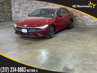 2025 Hyundai Elantra Hybrid Blue 4DR Sedan