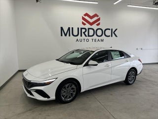 2025 Hyundai ELANTRA Hybrid with Serenity White Exterior
