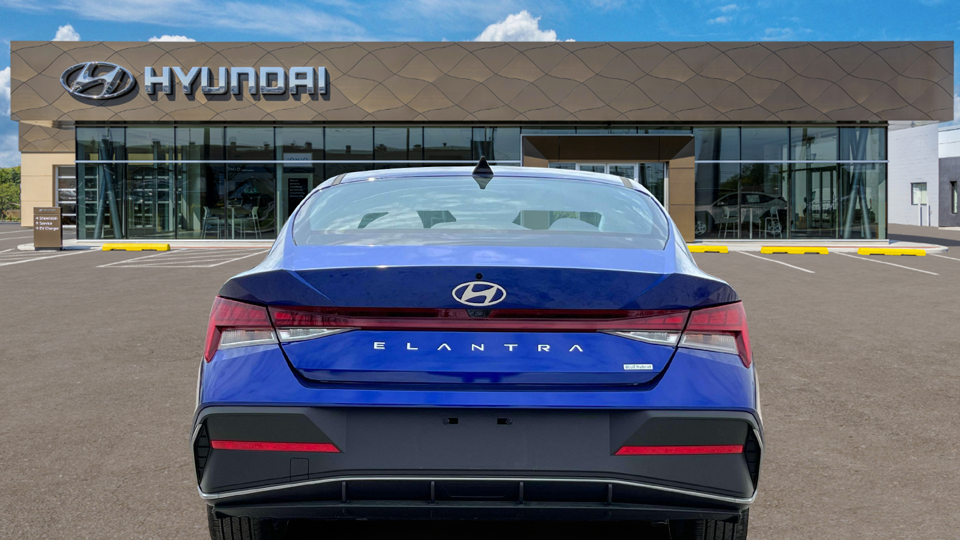 2025 Hyundai ELANTRA Hybrid Blue