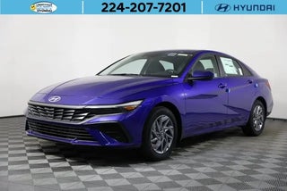 2025 Hyundai ELANTRA Hybrid with Intense Blue Exterior