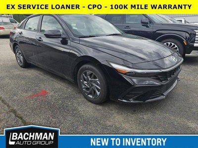 2025 Hyundai Elantra Hybrid Blue 4DR Sedan