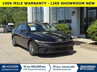 2025 Hyundai Elantra Hybrid Blue 4DR Sedan