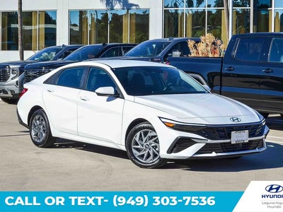 2026 Hyundai Elantra Hybrid Blue 4DR Sedan