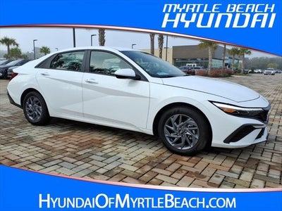 2024 Hyundai Elantra Hybrid Blue 4DR Sedan