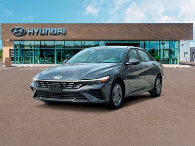 Photo of a 2024 Hyundai Elantra Hybrid Blue 4DR Sedan for sale