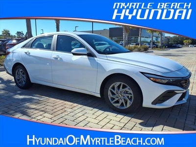 2024 Hyundai Elantra Hybrid Blue 4DR Sedan