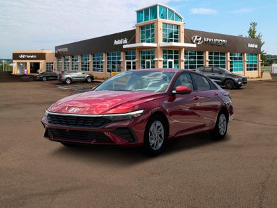 Photo of a 2025 Hyundai Elantra Hybrid Blue 4DR Sedan for sale