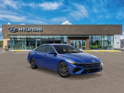 2025 Hyundai Elantra Hybrid Blue 4DR Sedan