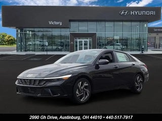 2025 Hyundai ELANTRA Hybrid with Abyss Black Exterior