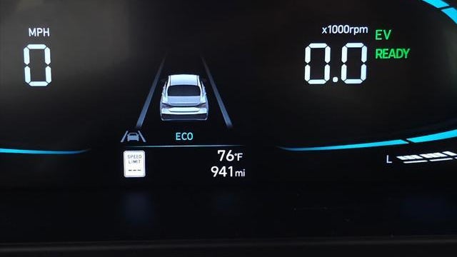 2025 Hyundai ELANTRA Hybrid Blue