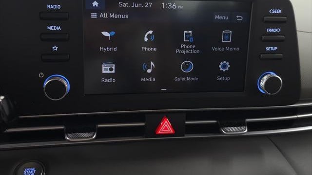 2025 Hyundai ELANTRA Hybrid Blue