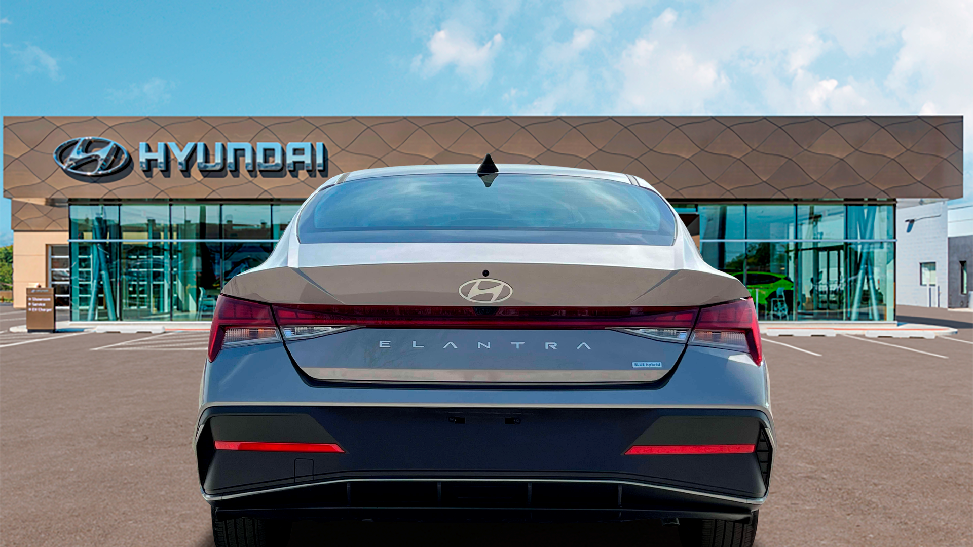 2025 Hyundai ELANTRA Hybrid Blue