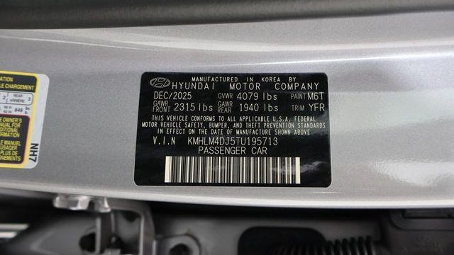 2026 Hyundai ELANTRA Hybrid Blue