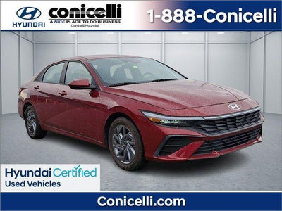2024 Hyundai Elantra Hybrid Blue 4DR Sedan