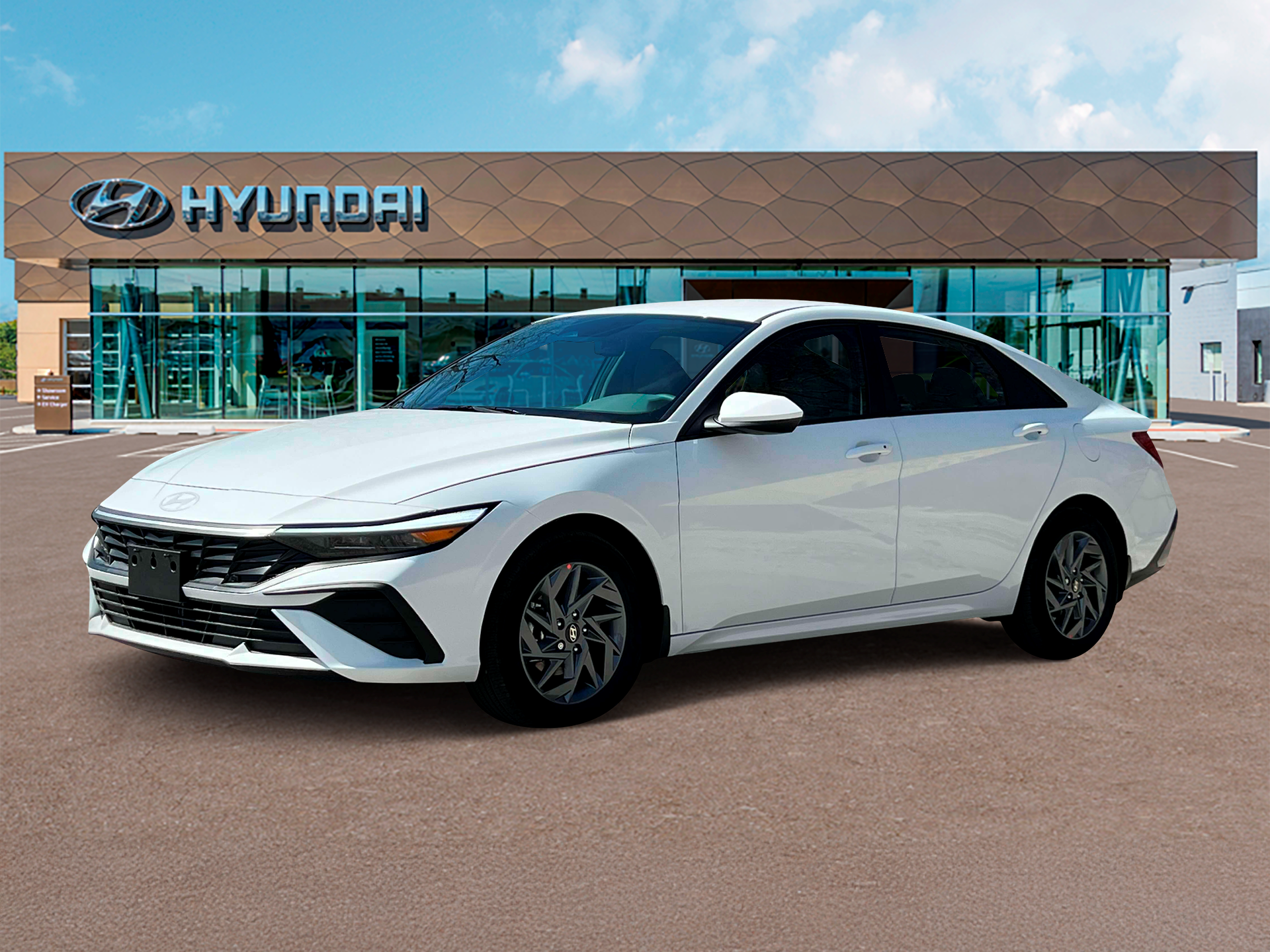 2024 Hyundai ELANTRA Hybrid Blue — photo 1 of 12