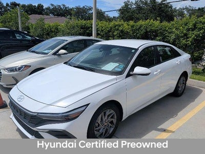 2024 Hyundai Elantra Hybrid Blue 4DR Sedan
