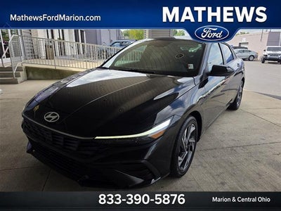 2025 Hyundai Elantra Hybrid Blue 4DR Sedan