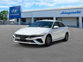 2025 Hyundai ELANTRA Hybrid with Serenity White Exterior