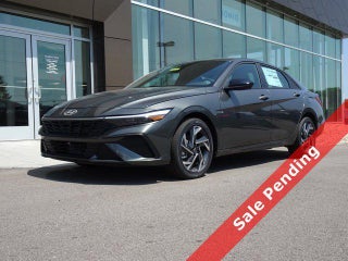 2025 Hyundai ELANTRA Hybrid with Amazon Gray Exterior