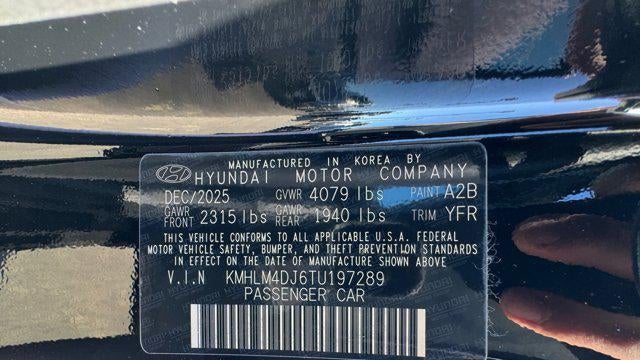 2026 Hyundai ELANTRA Hybrid Blue