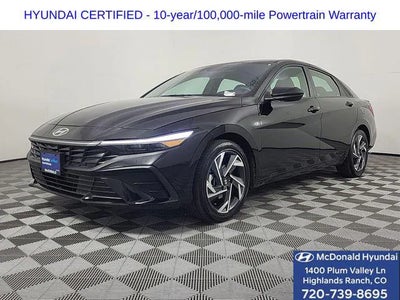 2025 Hyundai Elantra Hybrid SEL Sport 4DR Sedan