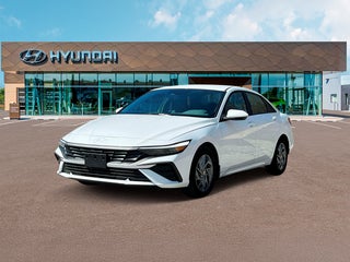 2025 Hyundai ELANTRA Hybrid with Serenity White Exterior