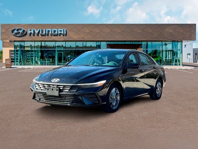 Photo of a 2025 Hyundai Elantra Hybrid Blue 4DR Sedan for sale