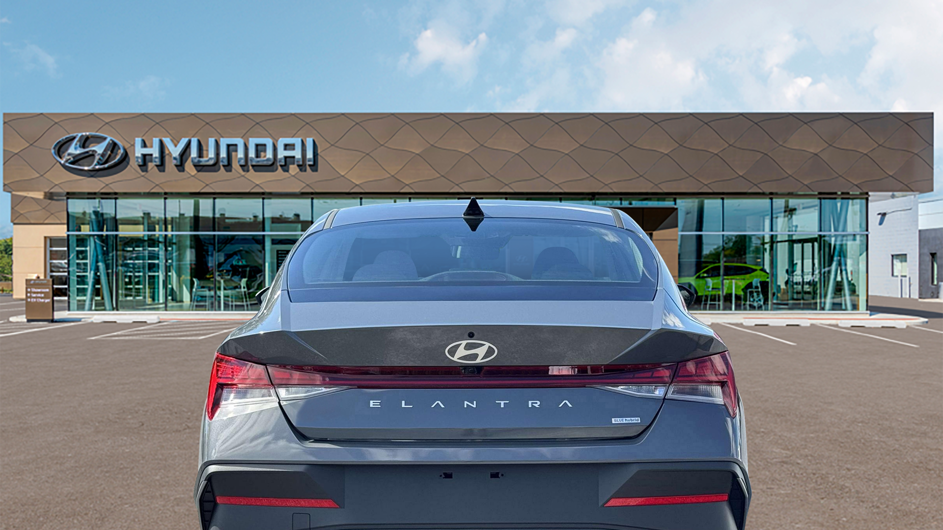 2026 Hyundai ELANTRA Hybrid Blue