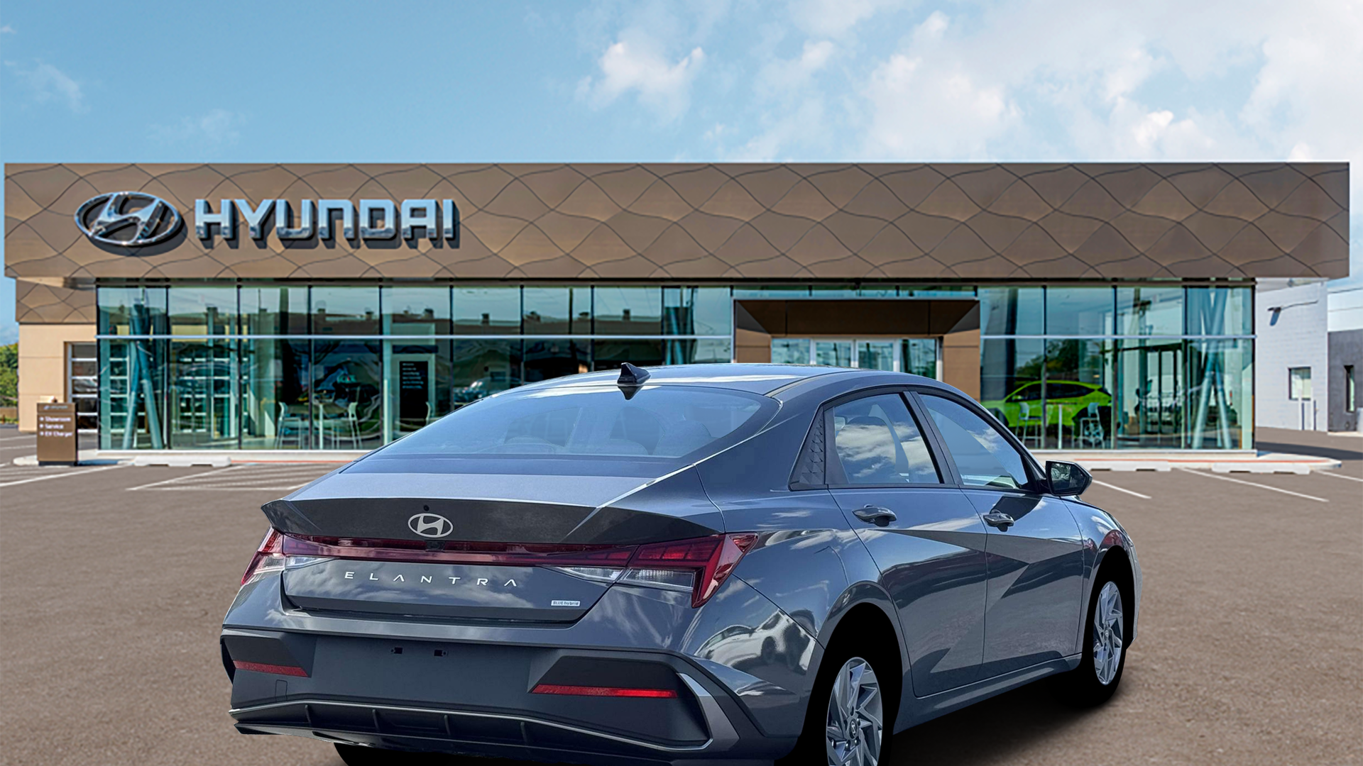 2026 Hyundai ELANTRA Hybrid Blue