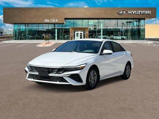 2025 Hyundai ELANTRA Hybrid with Serenity White Exterior