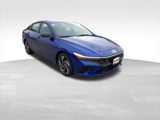 2025 Hyundai ELANTRA Hybrid with Intense Blue Exterior